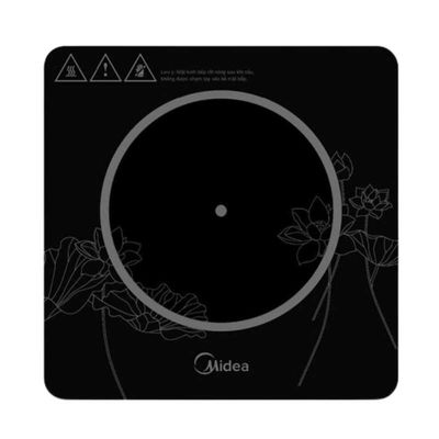 MIDEA Cookky1600 Series Induction Cooktop (1600W, Black) MIC160K0AGK